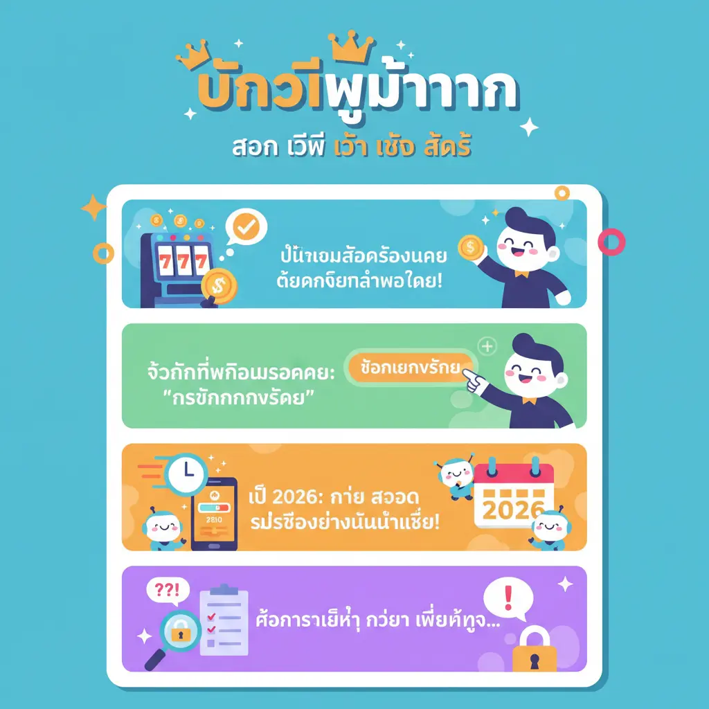 สอน วิธี เข้า เว็บ สล็อต - บัญชีผู้ใช้งาน