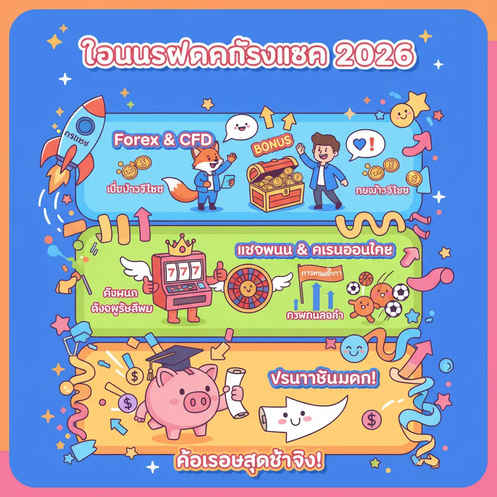 โบนัสฝากครั้งแรก - การเทรด