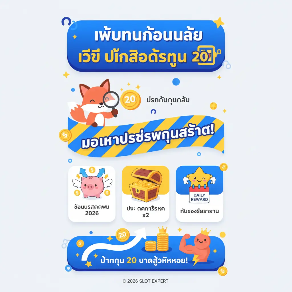 วิธี ปั่นสล็อตทุน 20 - เว็บพนันออนไลน์