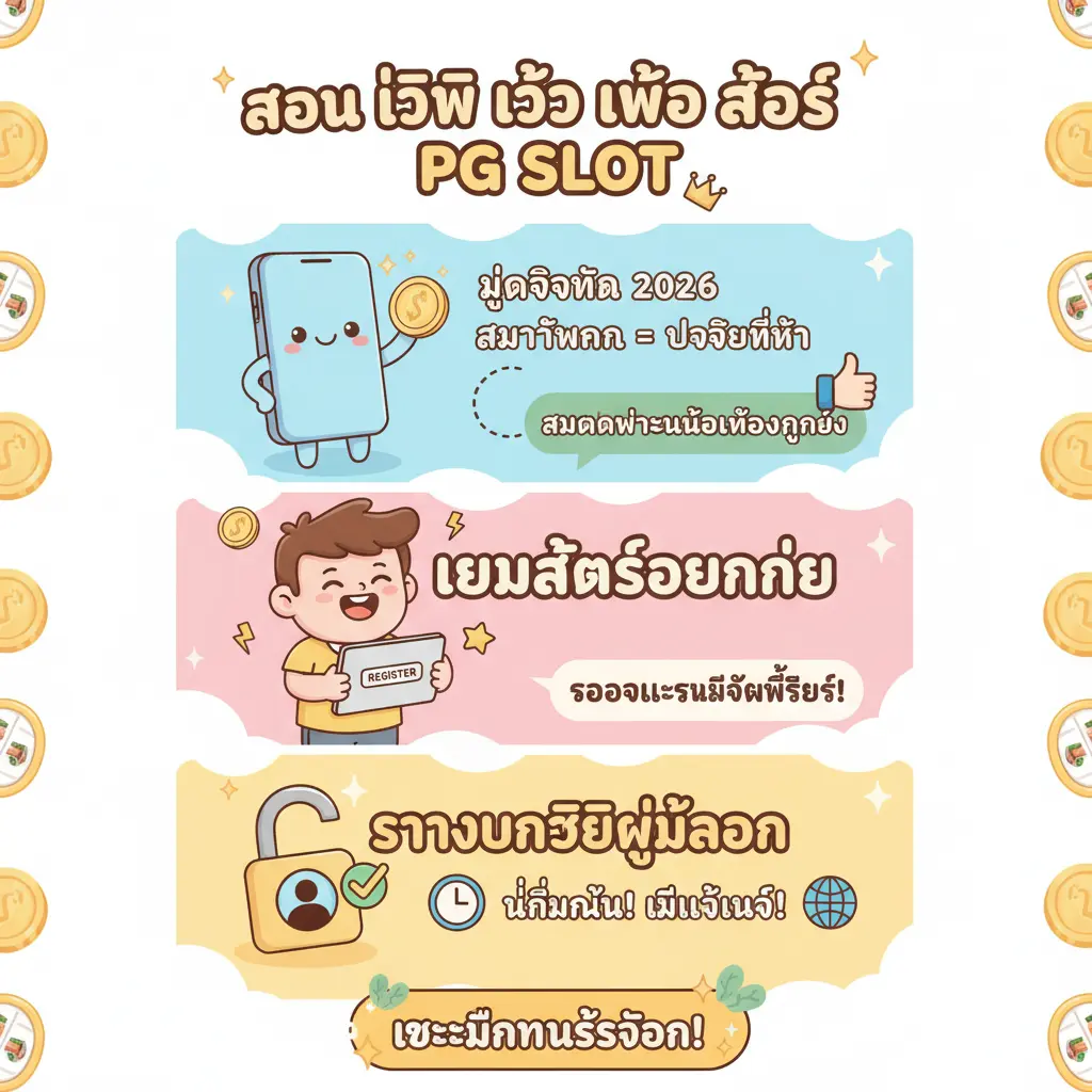 สอน วิธี เข้า เว็บ สล็อต - PG Slot