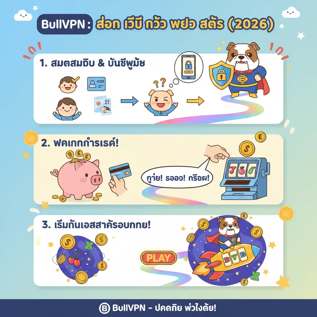 สอน วิธี เข้า เว็บ สล็อต - BullVPN