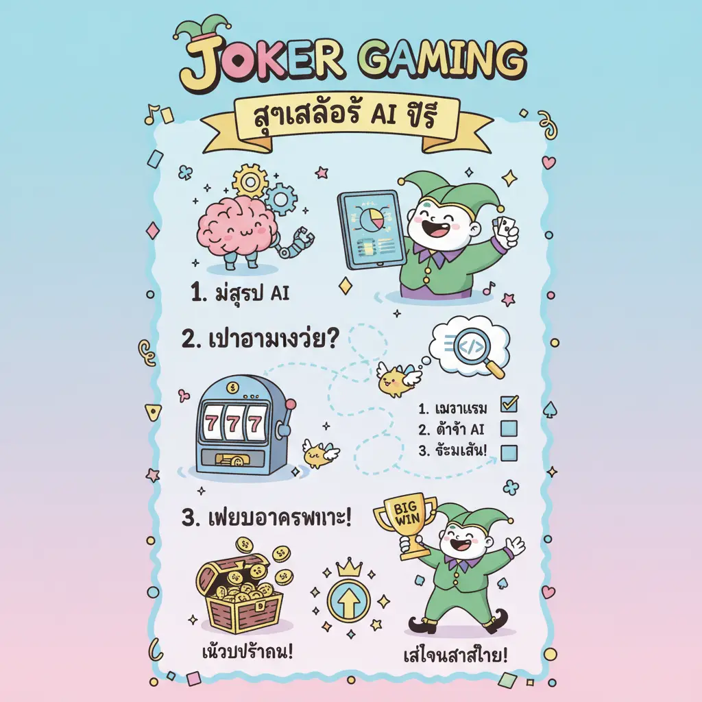 สูตรสล็อต ai ฟรี - Joker Gaming