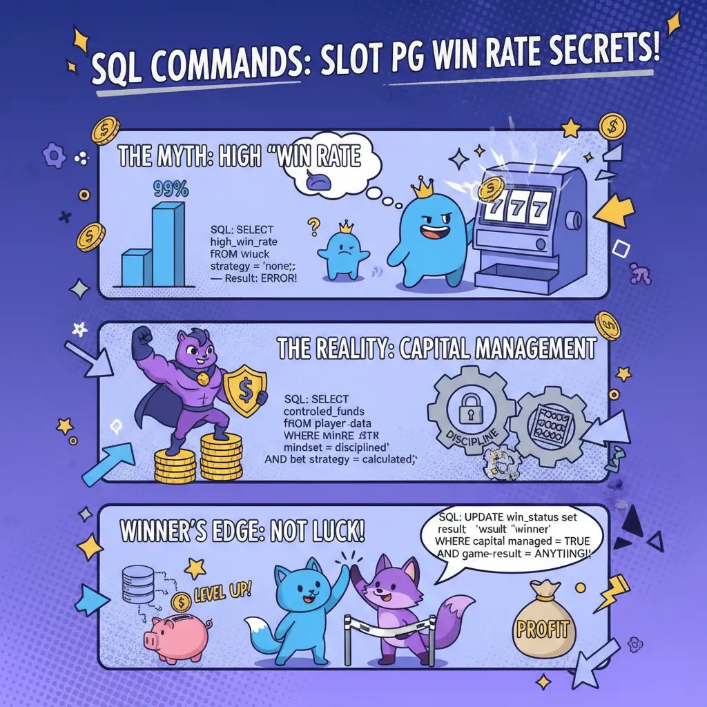 อัตราการชนะ สล็อต pg - SQL command